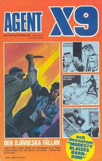 Cover for Agent X9 (Semic, 1971 series) #10/1973