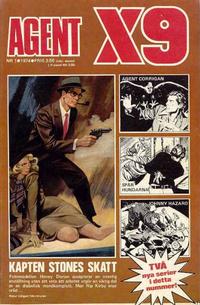 Cover Thumbnail for Agent X9 (Semic, 1971 series) #1/1974