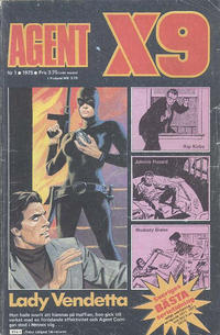Cover for Agent X9 (Semic, 1971 series) #1/1975