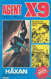 Cover for Agent X9 (Semic, 1971 series) #12/1975