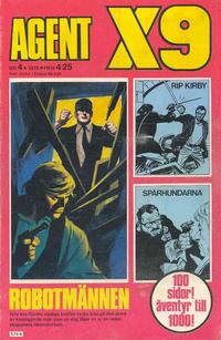 Cover Thumbnail for Agent X9 (Semic, 1971 series) #4/1976