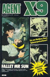 Cover Thumbnail for Agent X9 (Semic, 1971 series) #1/1977