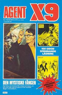 Cover for Agent X9 (Semic, 1971 series) #11/1977