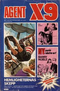 Cover Thumbnail for Agent X9 (Semic, 1971 series) #14/1977