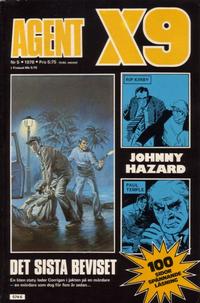 Cover Thumbnail for Agent X9 (Semic, 1971 series) #5/1978