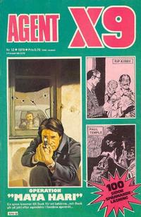 Cover Thumbnail for Agent X9 (Semic, 1971 series) #12/1978