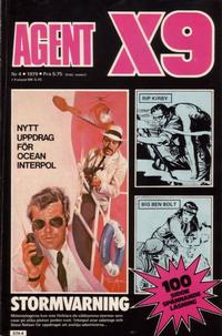 Cover Thumbnail for Agent X9 (Semic, 1971 series) #4/1979