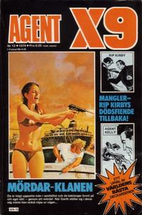 Cover Thumbnail for Agent X9 (Semic, 1971 series) #13/1979