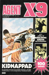 Cover Thumbnail for Agent X9 (Semic, 1971 series) #6/1981