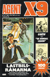 Cover Thumbnail for Agent X9 (Semic, 1971 series) #12/1981
