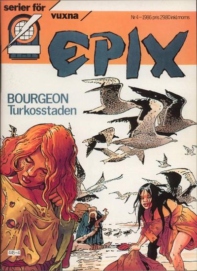 Cover for Epix (Epix, 1984 series) #4/1986
