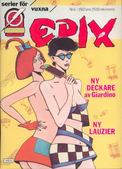 Cover for Epix (Epix, 1984 series) #6/1987 (38)
