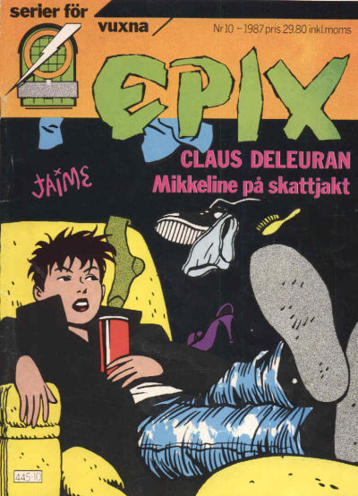 Cover for Epix (Epix, 1984 series) #10/1987 (42)