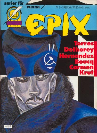 Cover for Epix (Epix, 1984 series) #3/1988