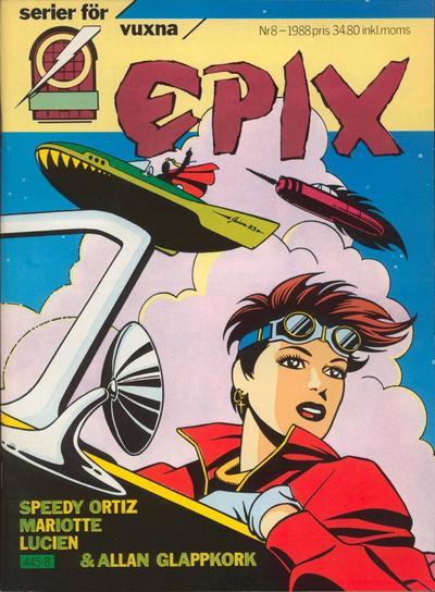 Cover for Epix (Epix, 1984 series) #8/1988 (52)
