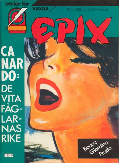 Cover for Epix (Epix, 1984 series) #10/1988 (54)