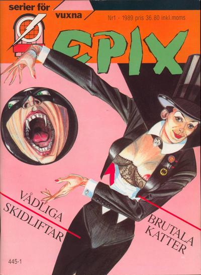 Cover for Epix (Epix, 1984 series) #1/1989