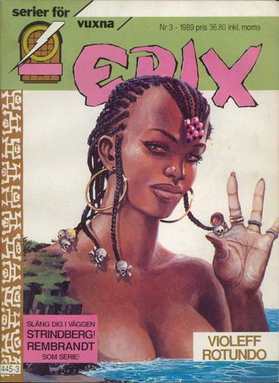 Cover for Epix (Epix, 1984 series) #3/1989 (59)