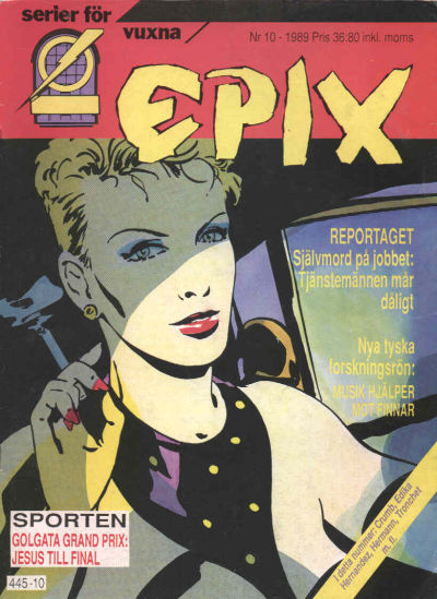 Cover for Epix (Epix, 1984 series) #10/1989 (66)