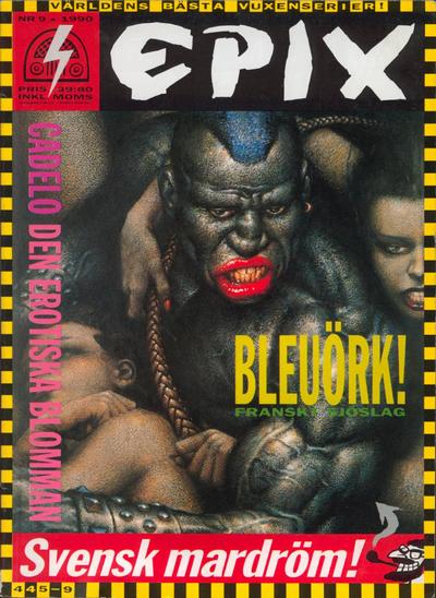 Cover for Epix (Epix, 1984 series) #9/1990 [indraget omslag]