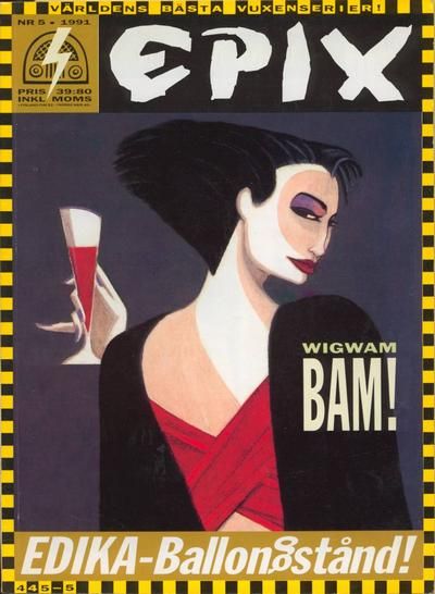Cover for Epix (Epix, 1984 series) #5/1991