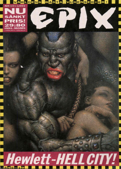 Cover for Epix (Epix, 1984 series) #10/1991 [90]
