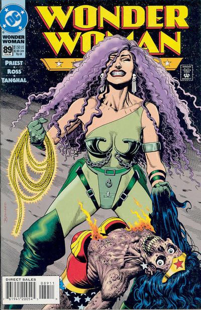 Cover for Wonder Woman (DC, 1987 series) #89 [Direct Sales]