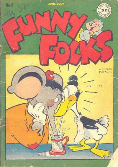 Cover for Funny Folks (DC, 1946 series) #8