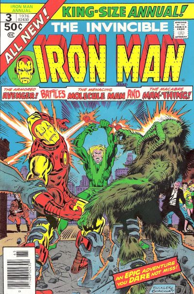 Cover for Iron Man Annual (Marvel, 1976 series) #3