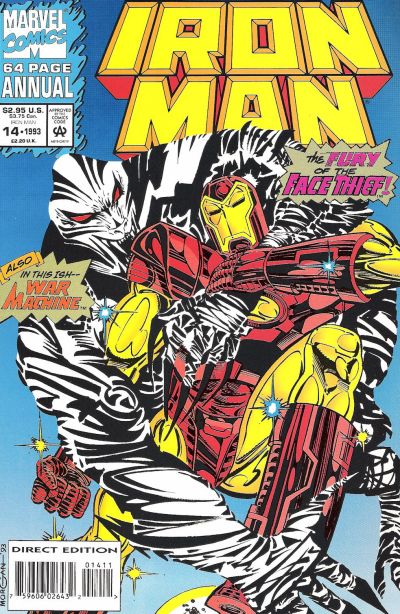 Cover for Iron Man Annual (Marvel, 1976 series) #14 [Direct]