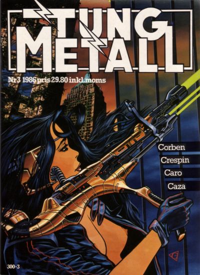 Cover for Tung metall (Epix, 1986 series) #3/1986