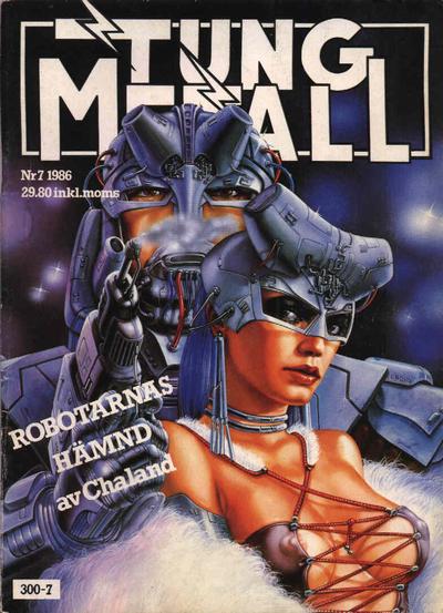Cover for Tung metall (Epix, 1986 series) #7/1986