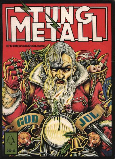 Cover for Tung metall (Epix, 1986 series) #12/1986