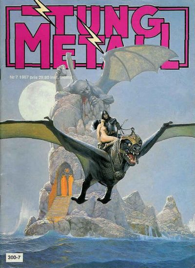 Cover for Tung metall (Epix, 1986 series) #7/1987