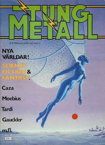 Cover for Tung metall (Epix, 1986 series) #4/1988