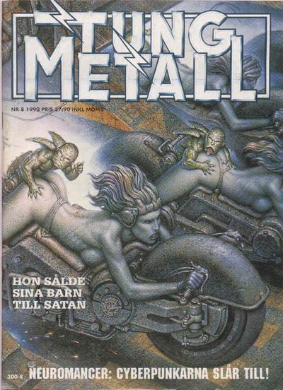 Cover for Tung metall (Epix, 1986 series) #8/1990 (50)