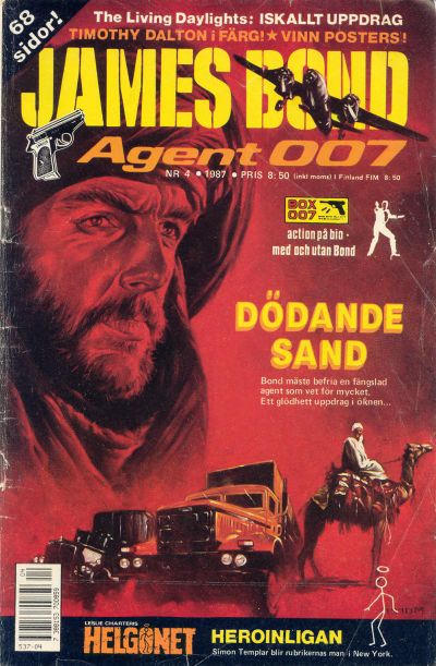Cover for James Bond (Semic, 1965 series) #4/1987