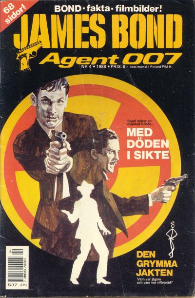 Cover for James Bond (Semic, 1965 series) #4/1988