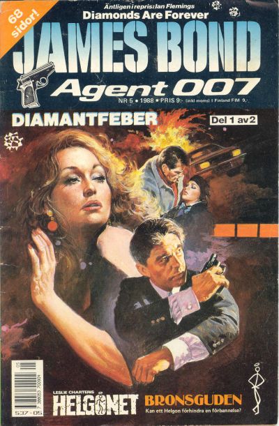 Cover for James Bond (Semic, 1965 series) #5/1988