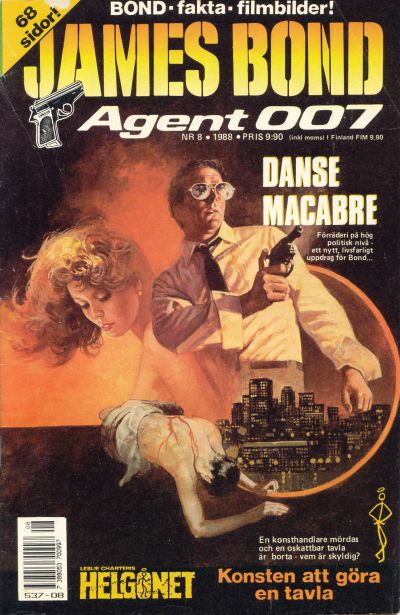 Cover for James Bond (Semic, 1965 series) #8/1988