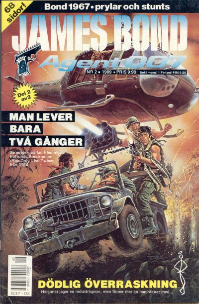 Cover for James Bond (Semic, 1965 series) #2/1989