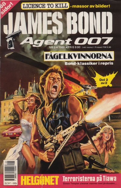 Cover for James Bond (Semic, 1965 series) #5/1989