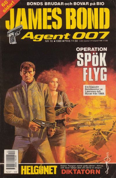 Cover for James Bond (Semic, 1965 series) #10/1989