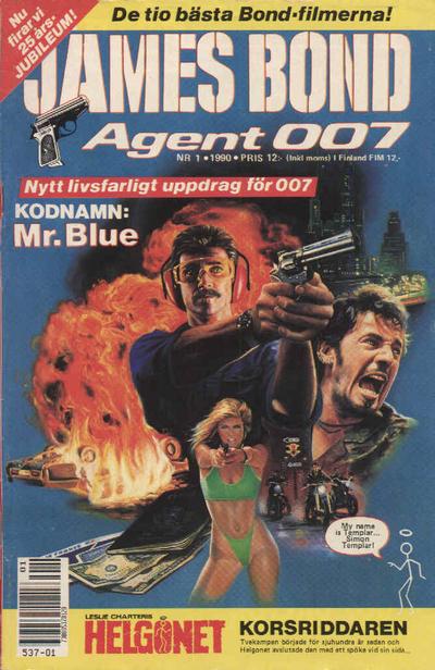 Cover for James Bond (Semic, 1965 series) #1/1990