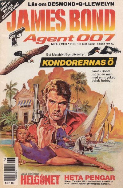 Cover for James Bond (Semic, 1965 series) #6/1990