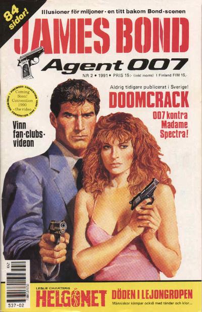 Cover for James Bond (Semic, 1965 series) #2/1991