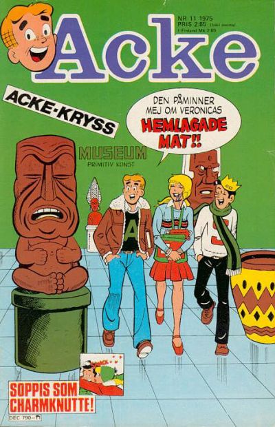 Cover for Acke (Semic, 1969 series) #11/1975