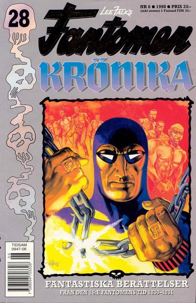 Cover for Fantomen-krönika (Egmont, 1997 series) #28
