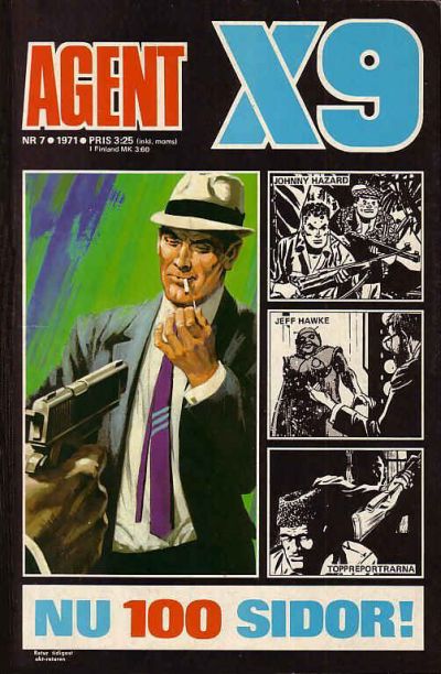 Cover for Agent X9 (Semic, 1971 series) #7/1971