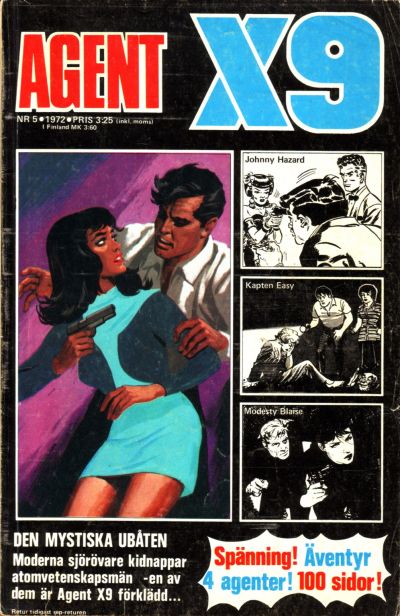 Cover for Agent X9 (Semic, 1971 series) #5/1972